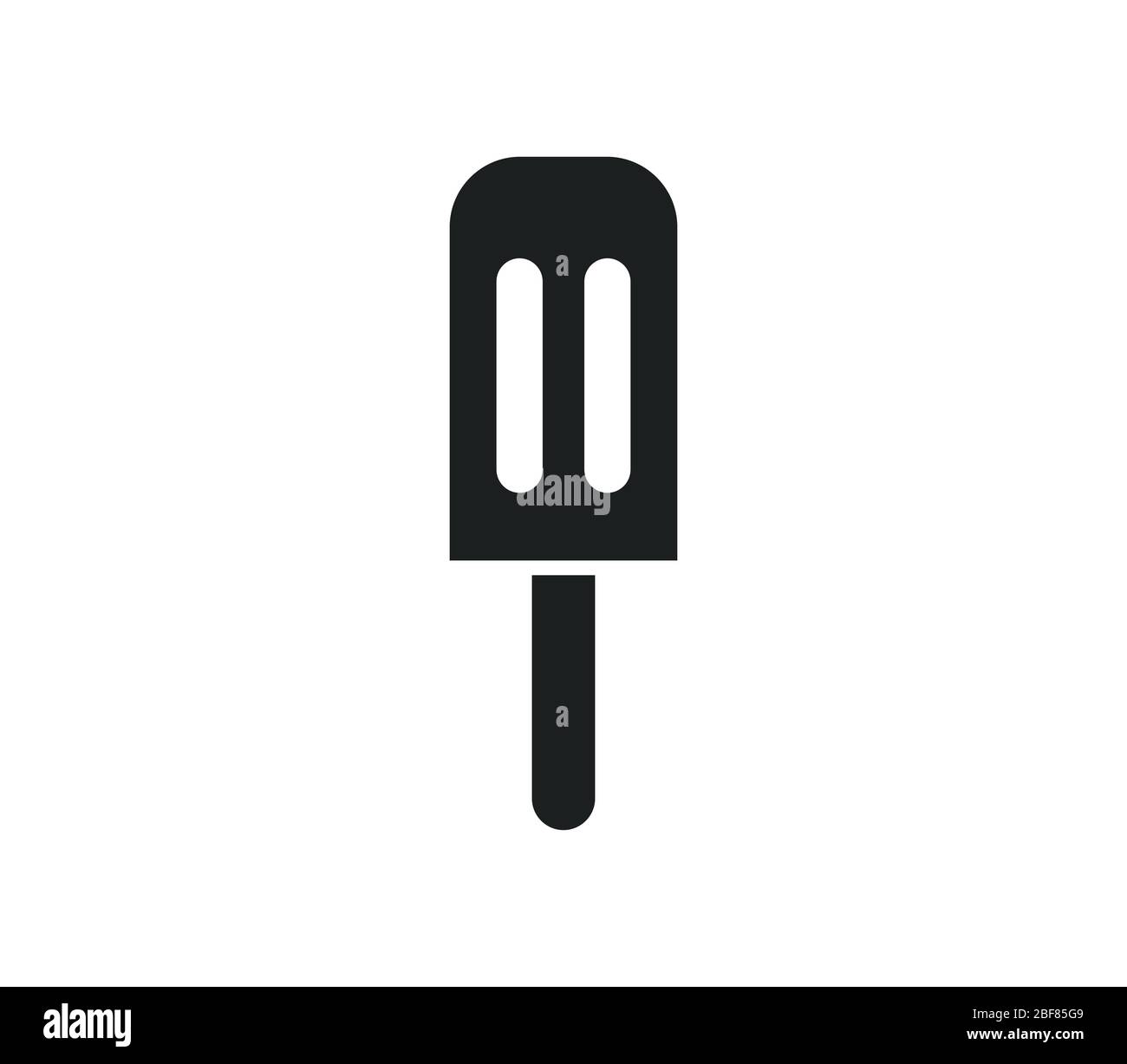 ice cream icon illustrated in vector on white background Stock Vector ...