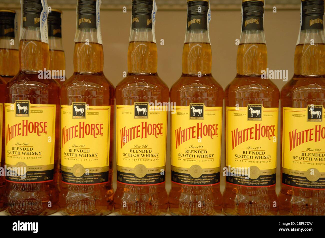 WhiteHorse,blended Scotch whisky Stock Photo Alamy