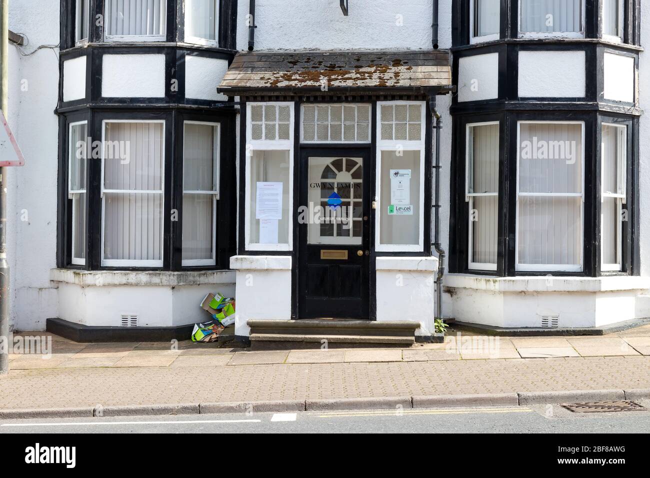 Commercial Property, Coleford, Forest of Dean, Gloucestershire. Stock Photo