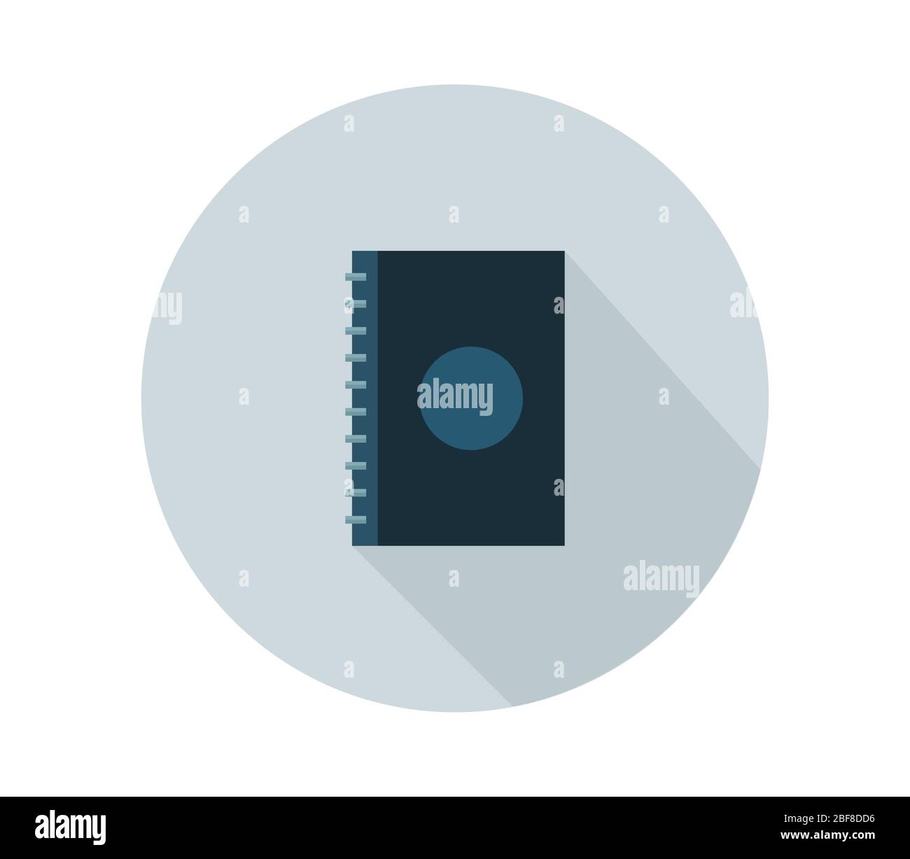 address book icon illustrated in vector on white background Stock ...