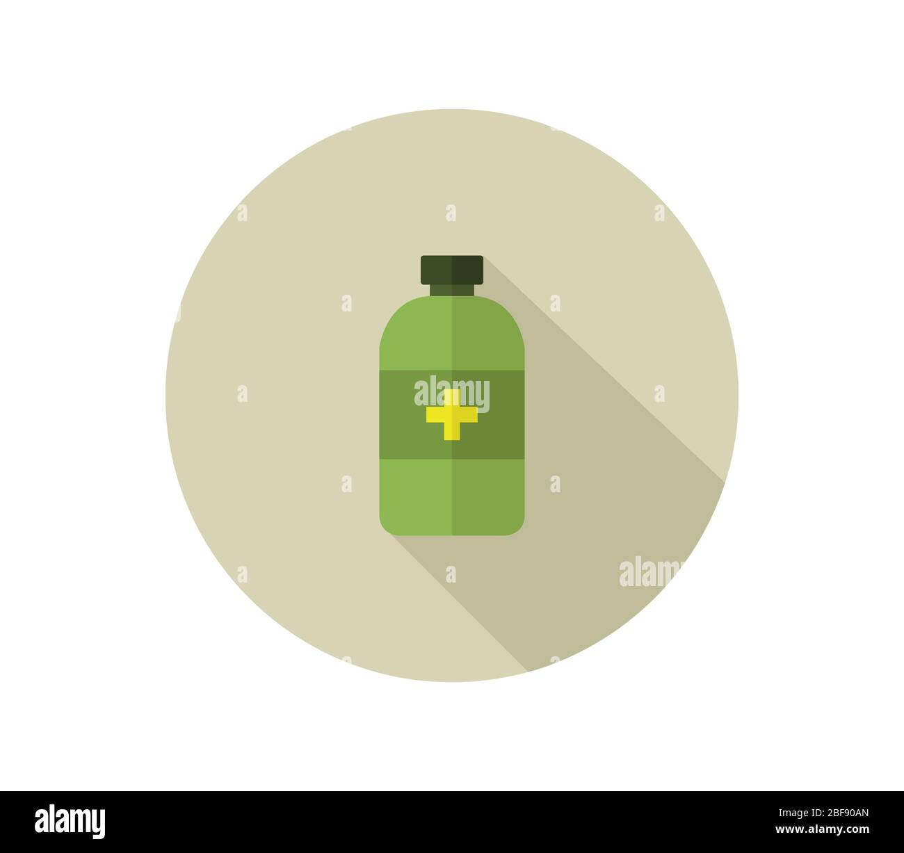 syrup icon illustrated in vector on white background Stock Vector