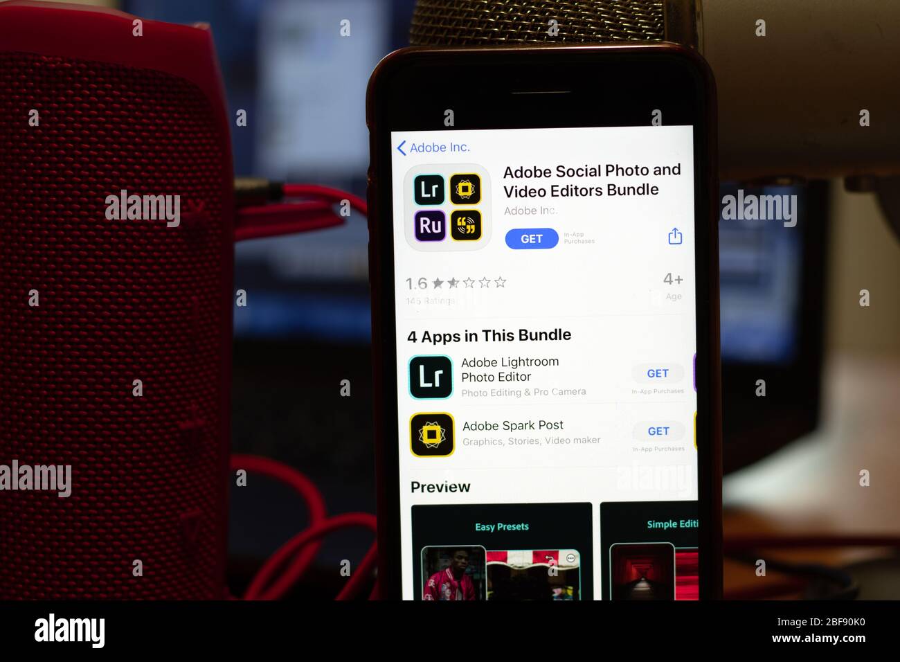 Los Angeles, California, USA 16 April 2020 Adobe Social Photo and