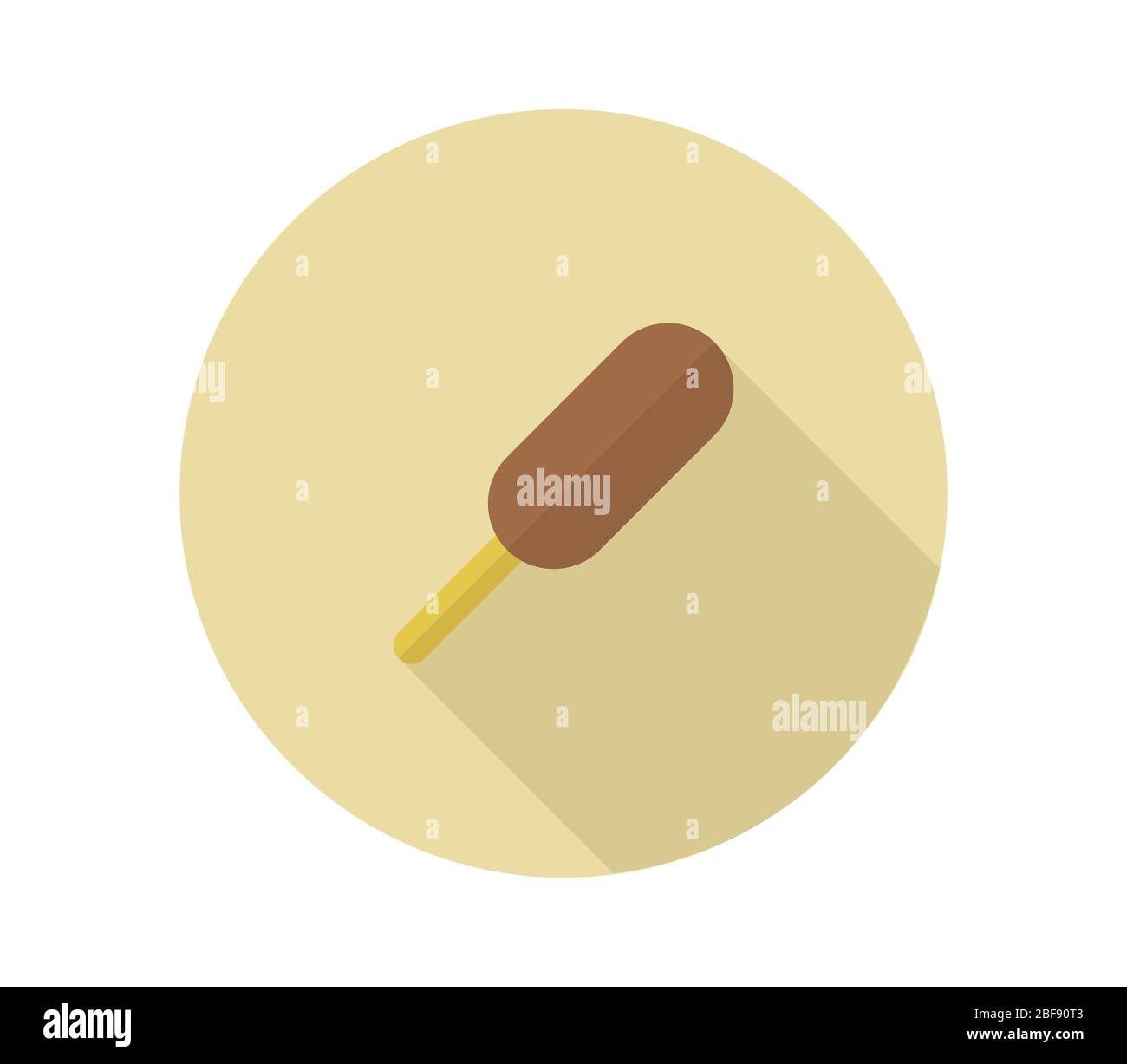 ice cream icon illustrated in vector on white background Stock Vector ...