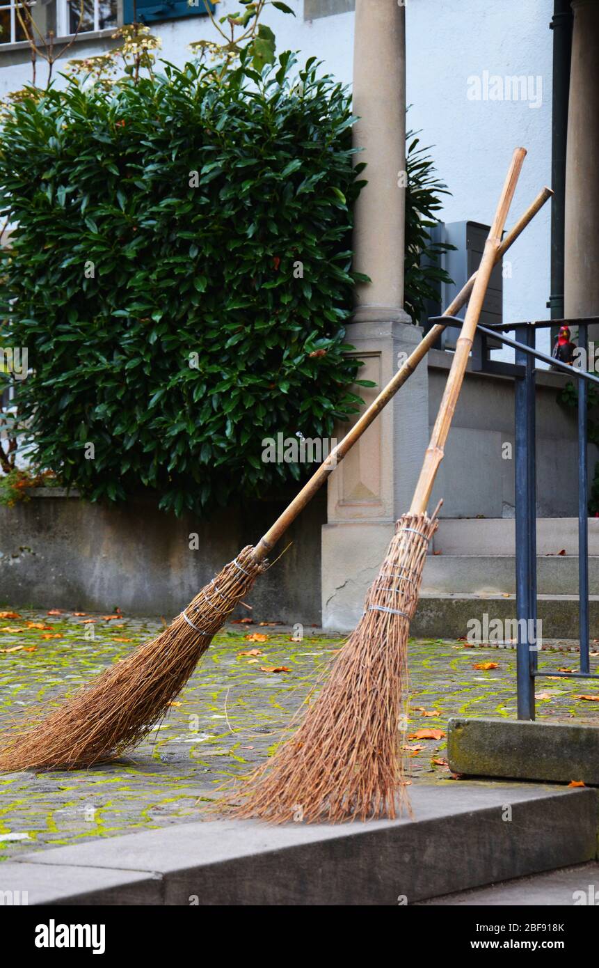 Besom Brooms High Resolution Stock Photography and Images Alamy