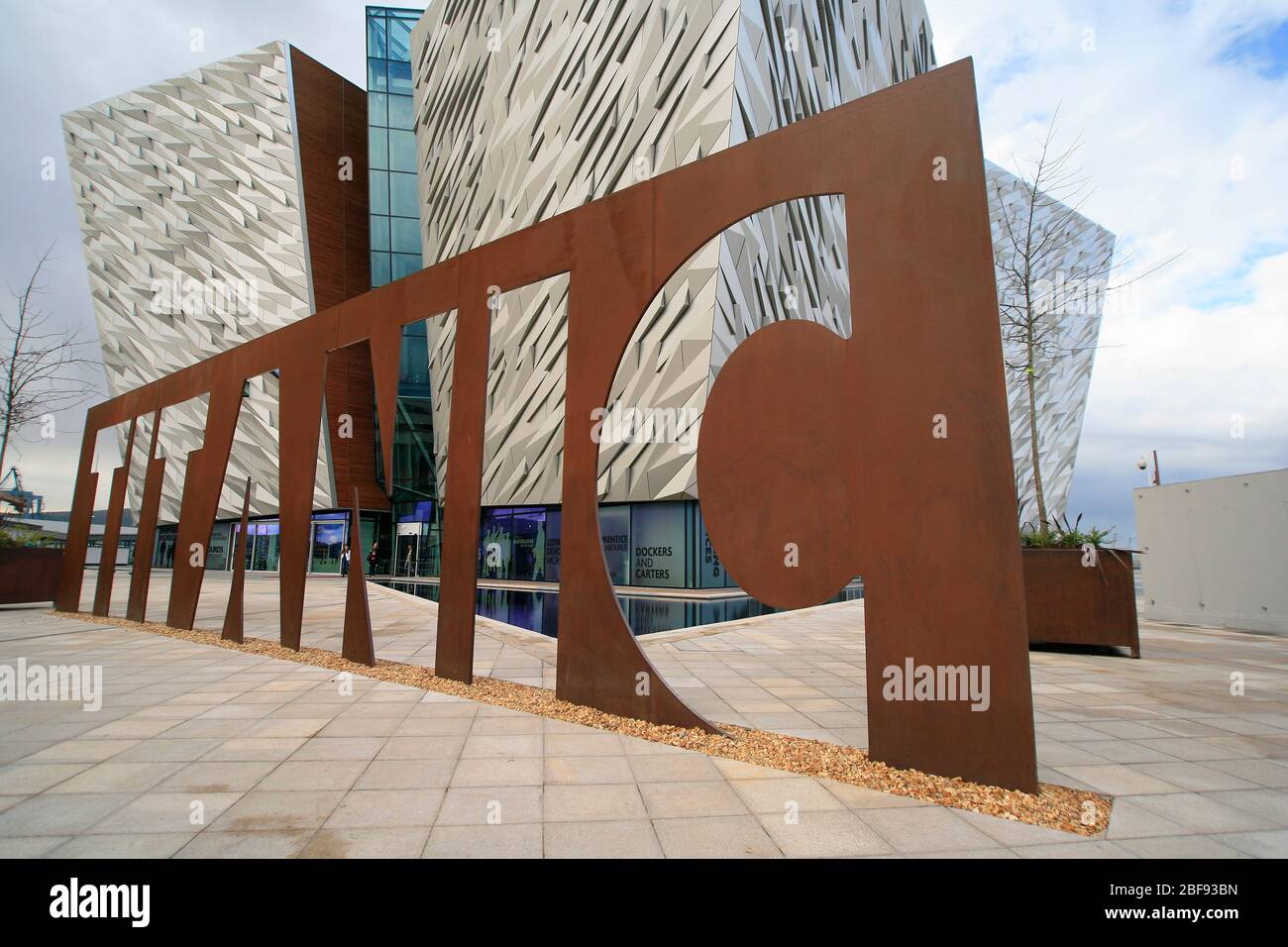 Titanic Exhibition Centre, Belfast, Northern Ireland Stock Photo