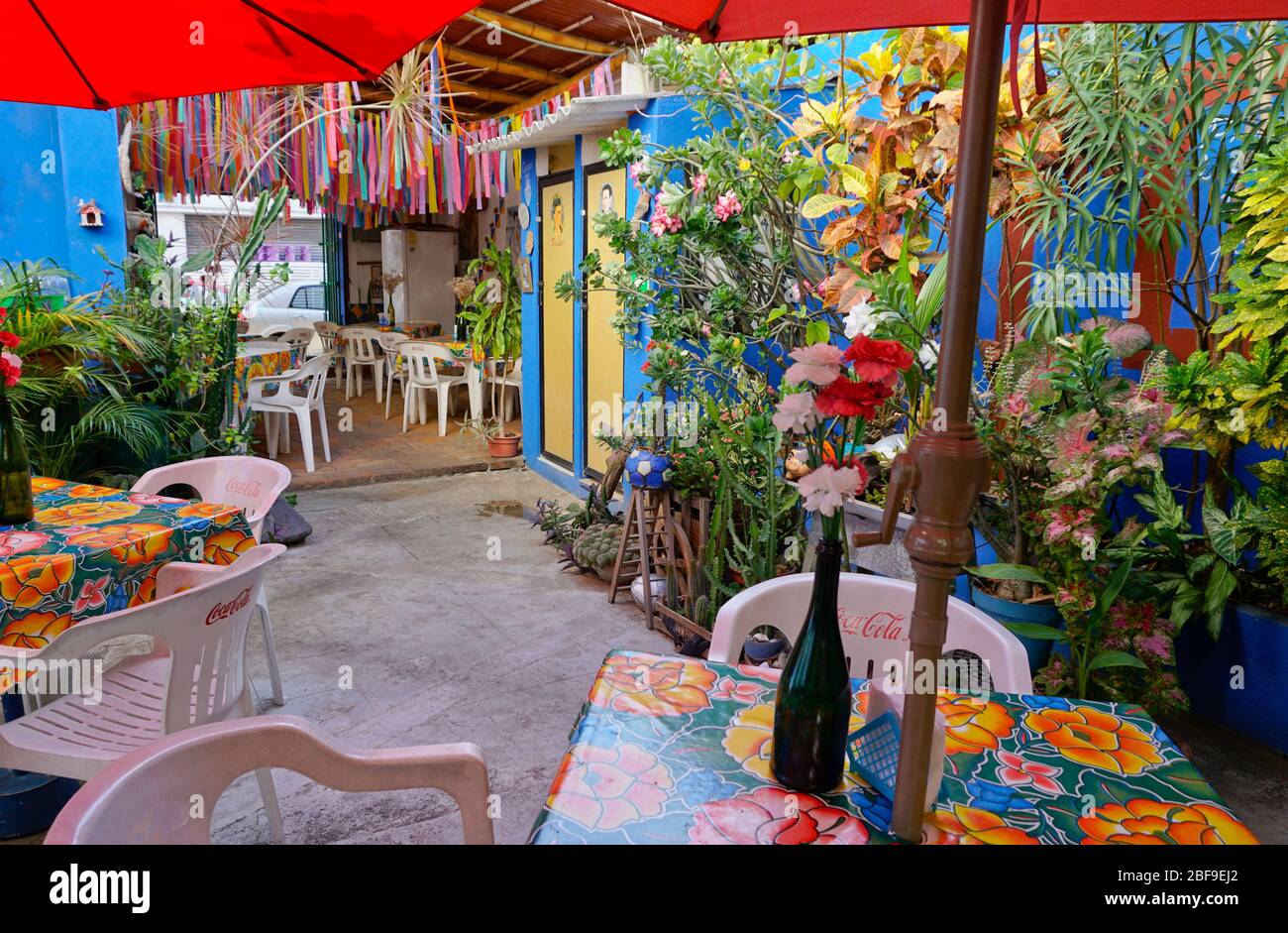 Allegro Cocina restaurant, Acapulco, Mexico Stock Photo Alamy