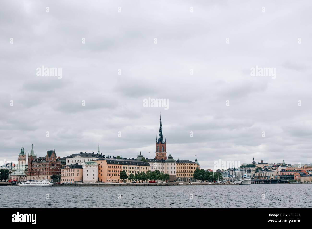 Stockholm Panorama Stock Photo