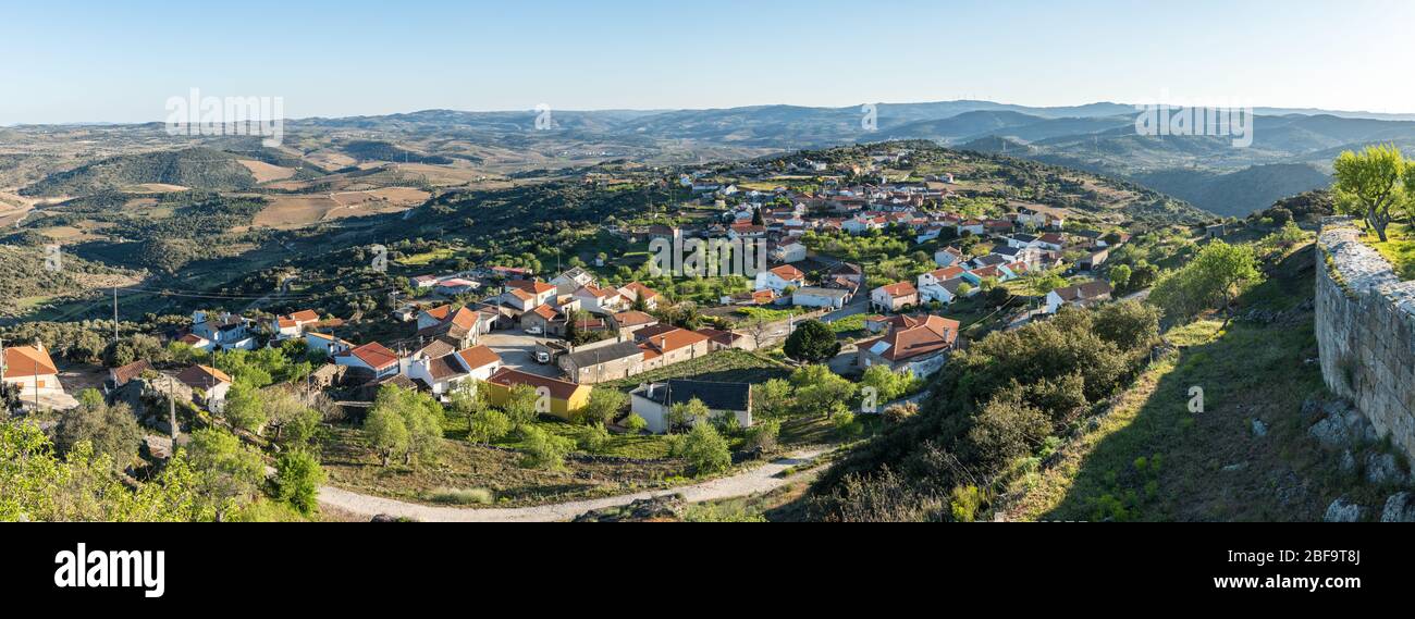 View From Numao Castle Council Of Vila Nova De Foz Coa Portugal Douro Region Stock Photo Alamy