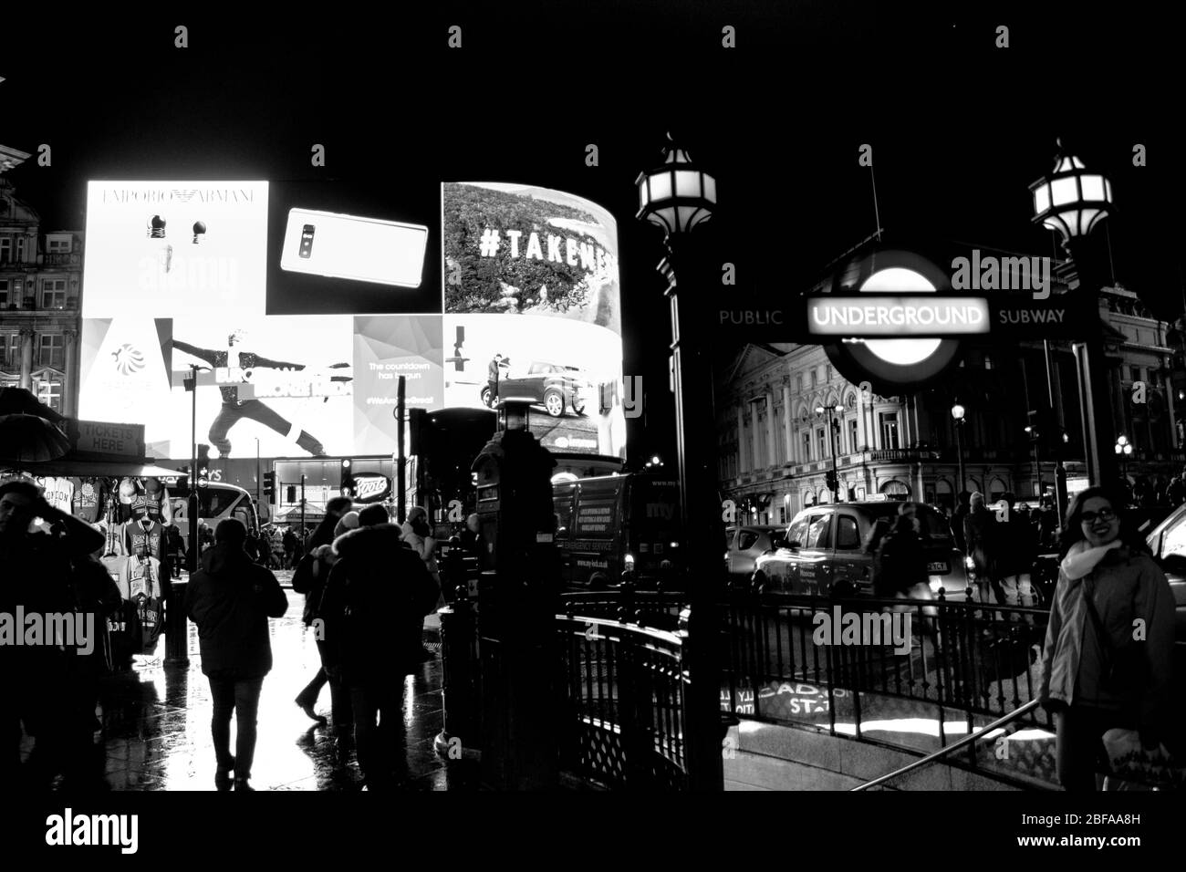 My view of London in black and white with my camera Stock Photo - Alamy