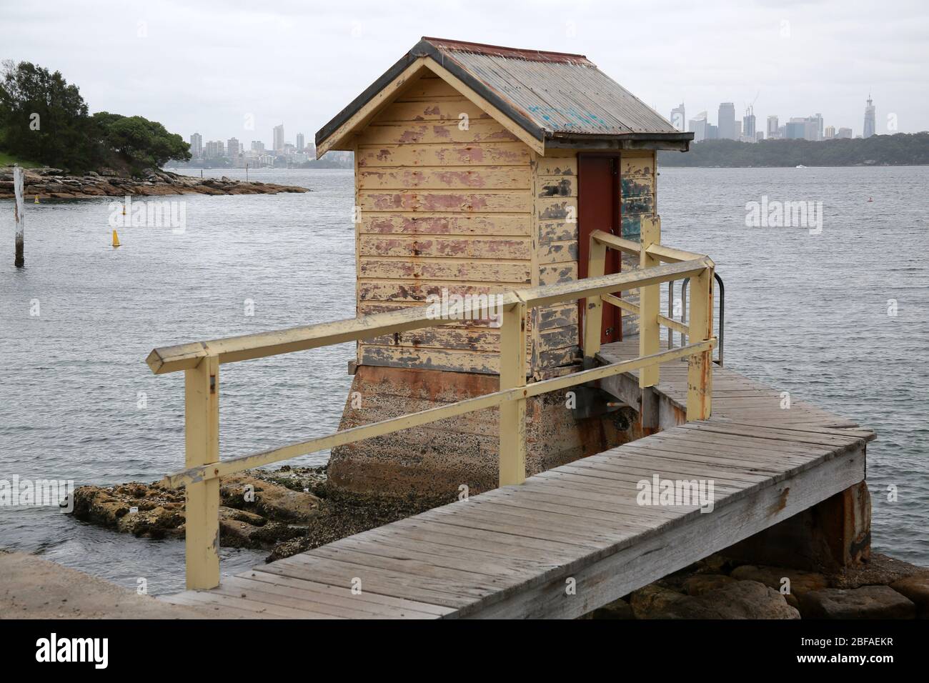 Lifeboat Shed, Watson's Bay, Sydney, NSW, Australia Stock Photo