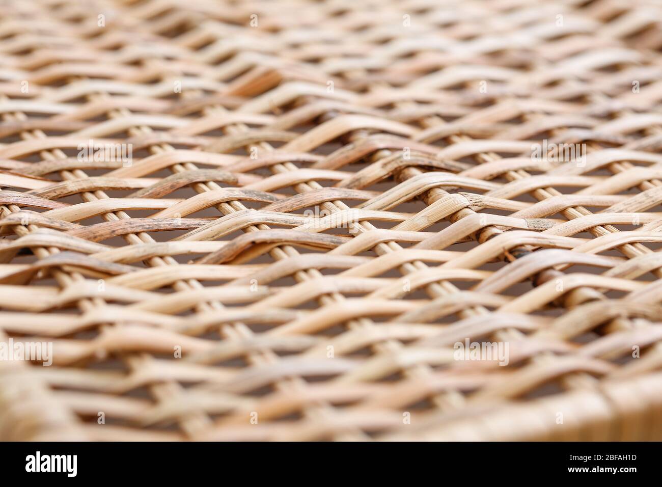 Rattan texture as background, closeup Stock Photo - Alamy