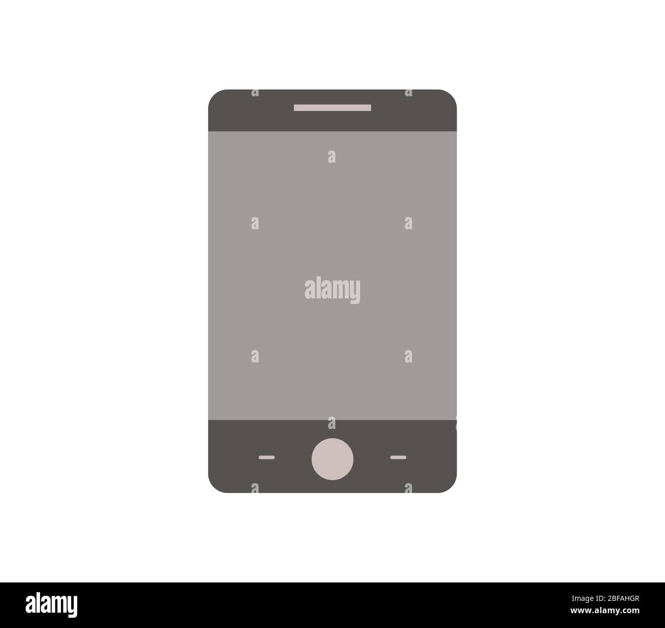 smarthphone icon illustrated in vector on white background Stock Vector ...