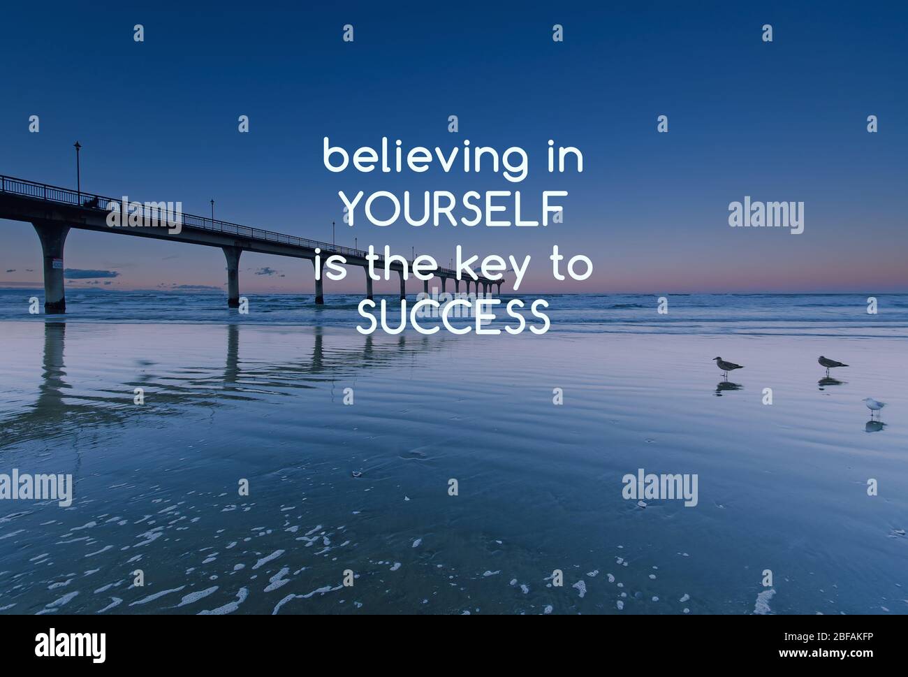 Inspirational quotes - Believing in yourself is the key to success ...
