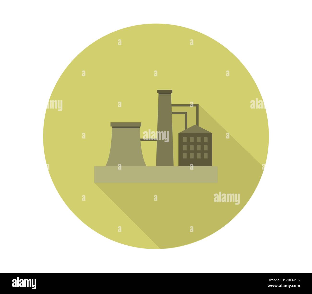 industry icon illustrated in vector on white background Stock Vector ...