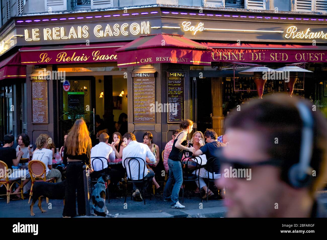 Bar in Montmartre, Paris, France Stock Photo Alamy