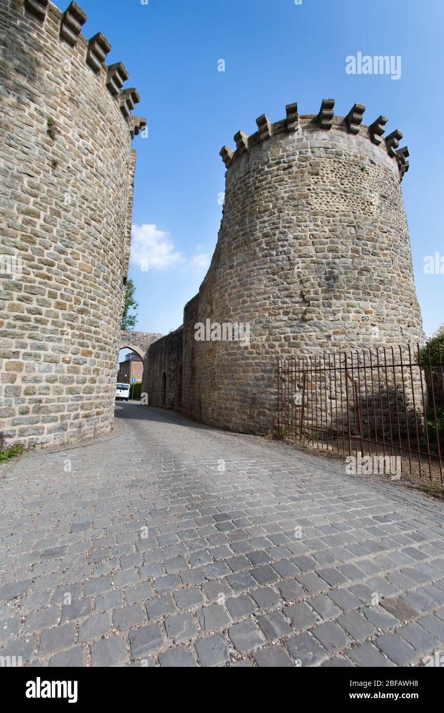 Village of St Valery sur Somme, France. Picturesque view of Saint
