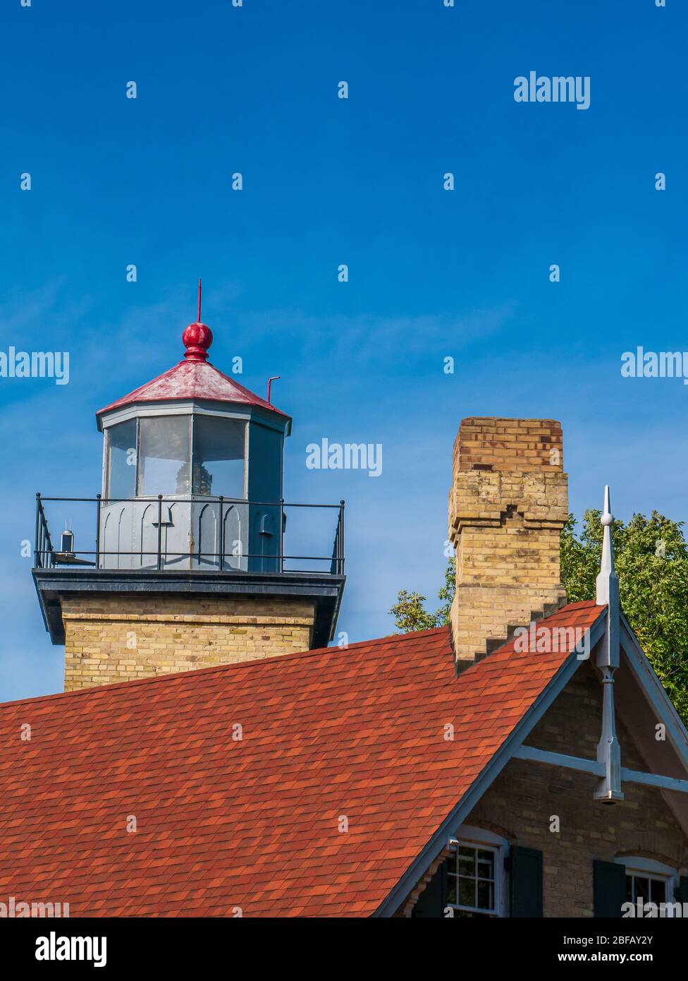 Eagle Bluff Light House, (1868), Peninsula State Park, Fish Creek, Door