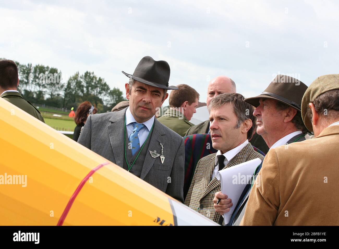 2010 GOODWOOD Revival - Aviation concours judged by Rowan Atkinson, Nick Mason and Bruce Dickinson Stock Photo