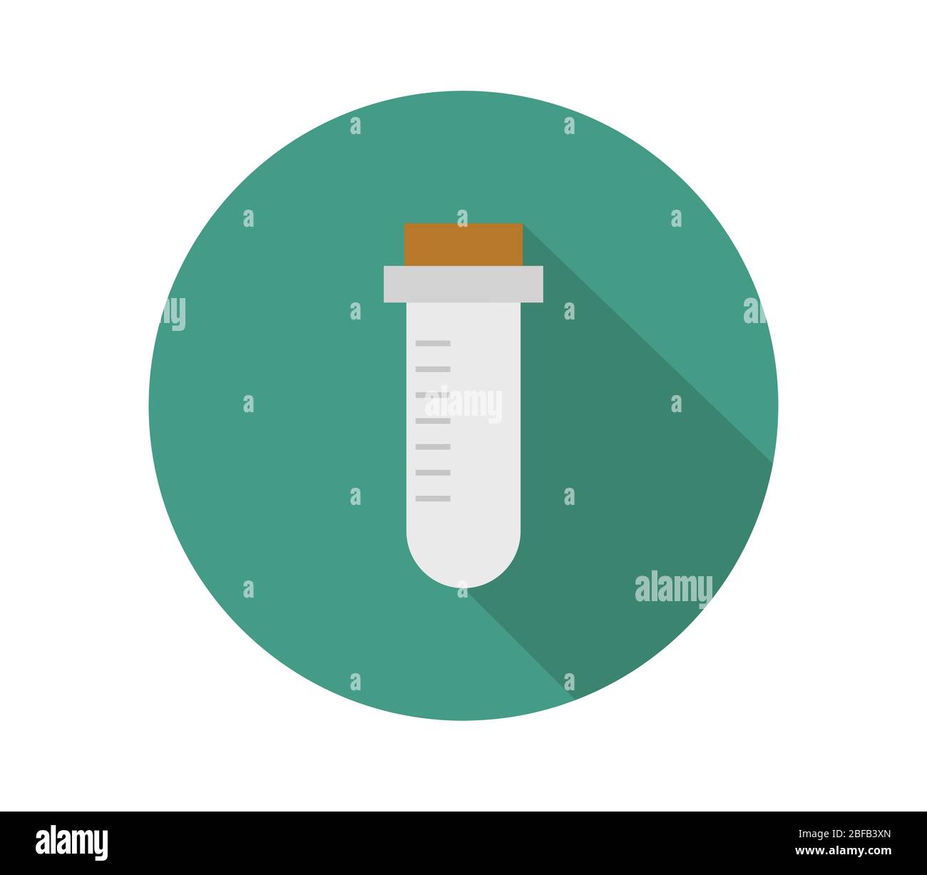 pipette icon illustrated in vector on white background Stock Vector