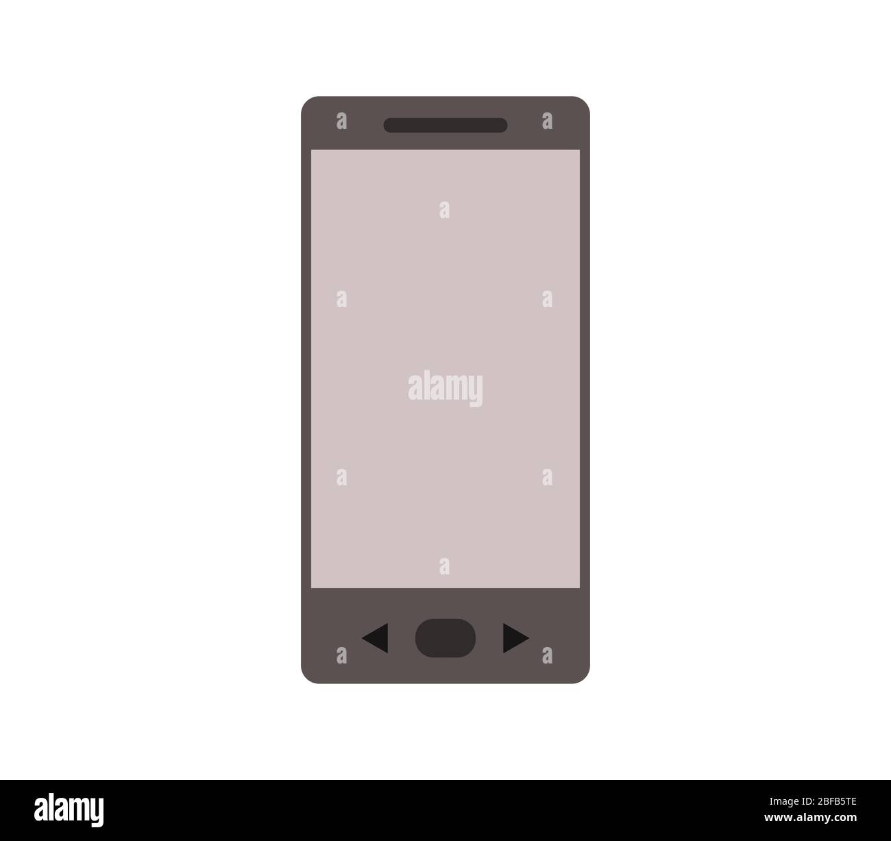 smarthphone icon illustrated in vector on white background Stock Vector ...