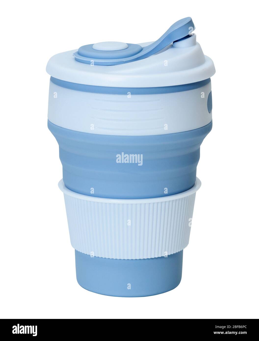 Blue Silicone Cup