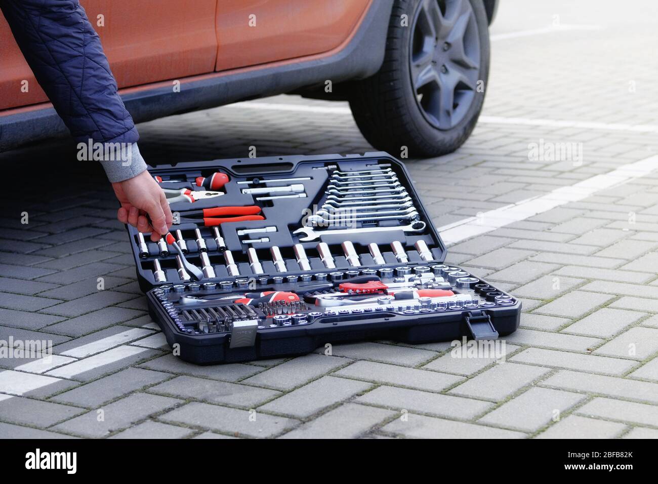 Mechanical tools box hi-res stock photography and images - Alamy