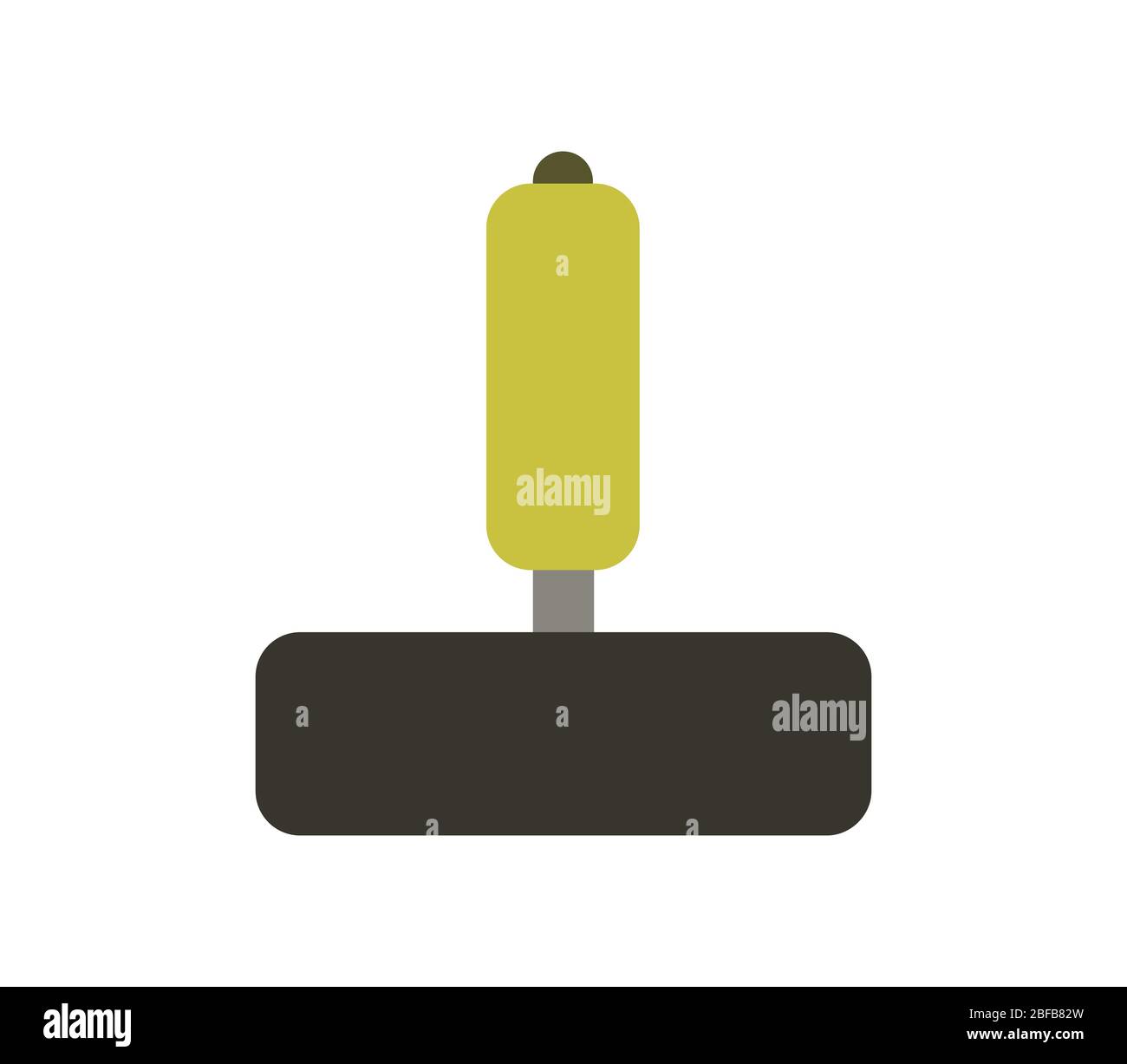 joystick icon illustrated in vector on white background Stock Vector