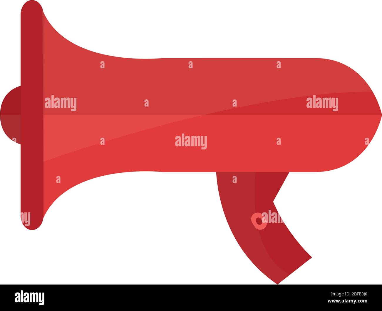 megaphone icon illustrated in vector on white background Stock Vector ...