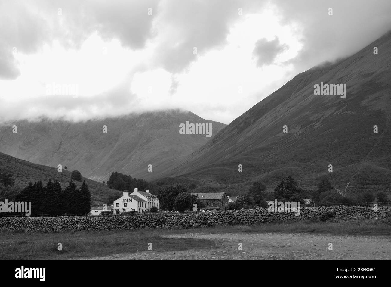 Scafell Pike, England Stock Photo