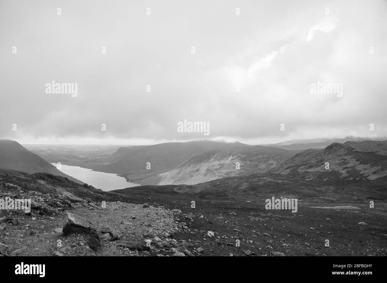 Scafell Pike, England Stock Photo