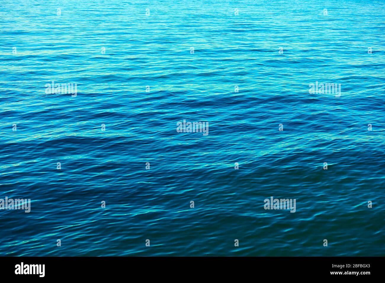 Rippled sea water surface - Natural blue background Stock Photo - Alamy