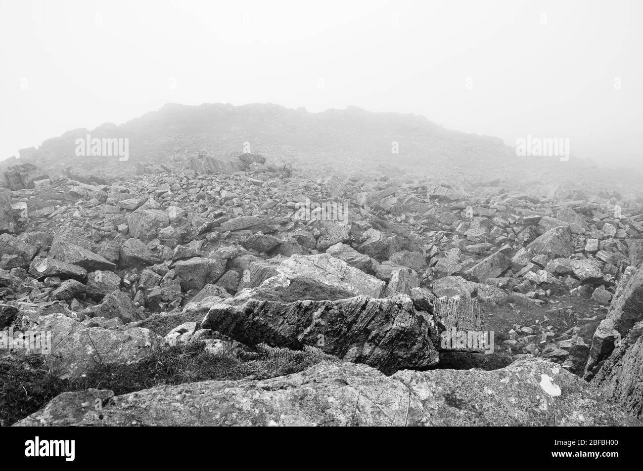 Scafell Pike, England Stock Photo