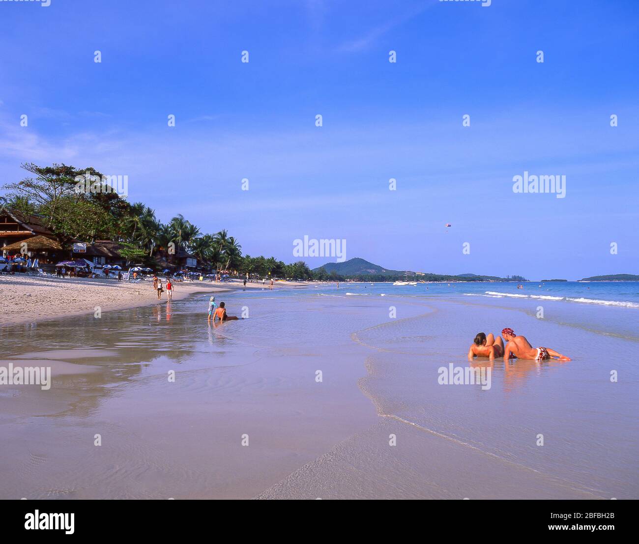 Chaweng Beach, Bo Phut, Koh Samui, Surat Thani Province, Kingdom of Thailand Stock Photo