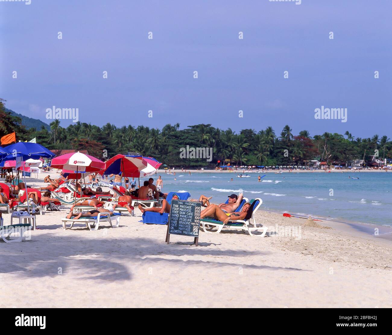 Bang Rak Beach, Bo Phut, Koh Samui, Surat Thani Province, Kingdom of Thailand Stock Photo