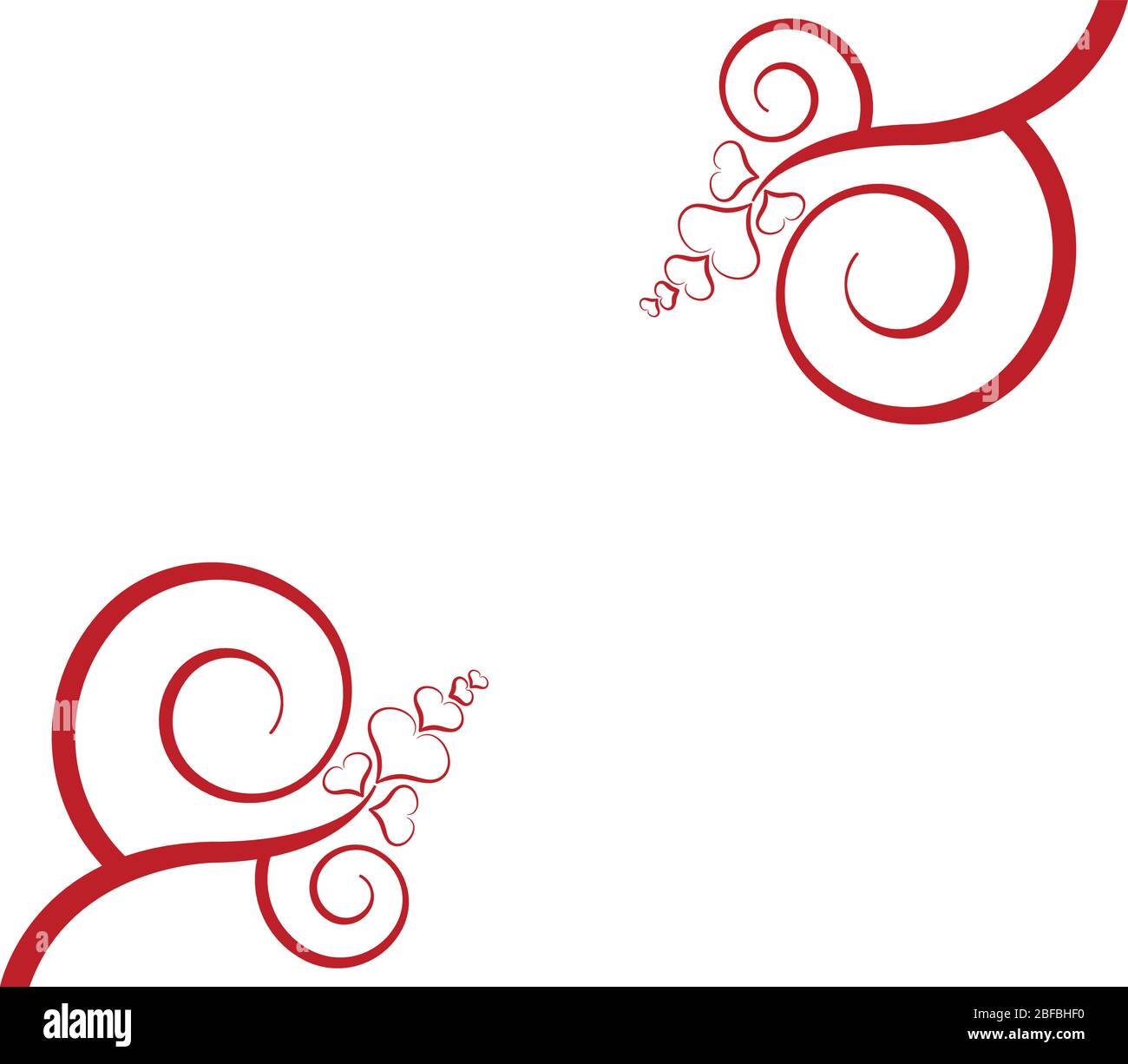 Valentine hearts icon illustrated in vector on white background Stock ...