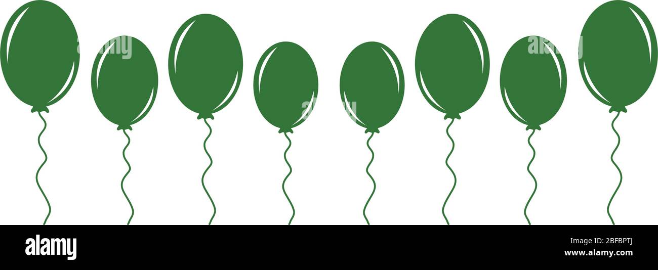 balloon icon illustrated in vector on white background Stock Vector ...