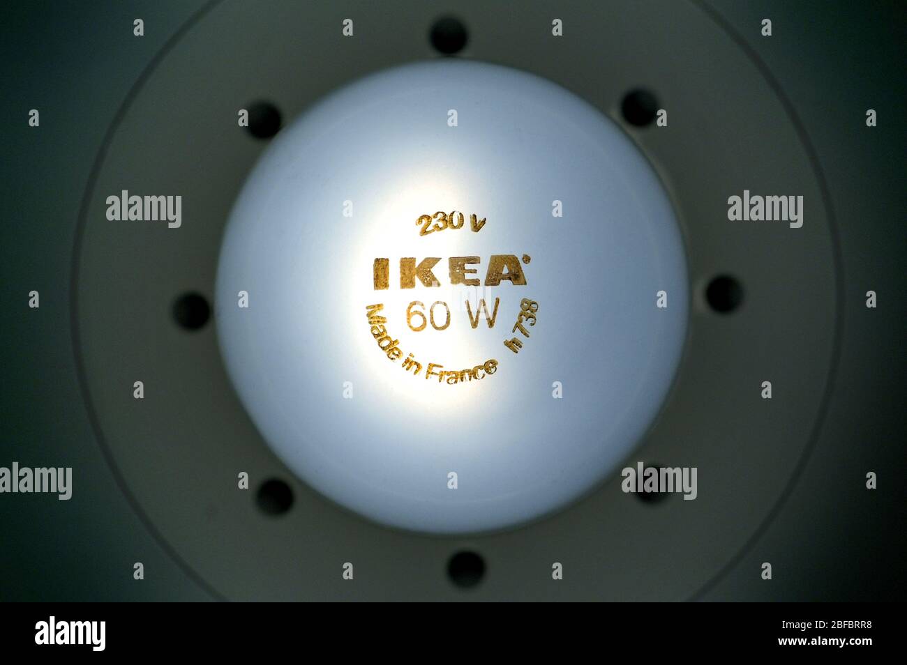 An Ikea light bulb Stock Photo Alamy