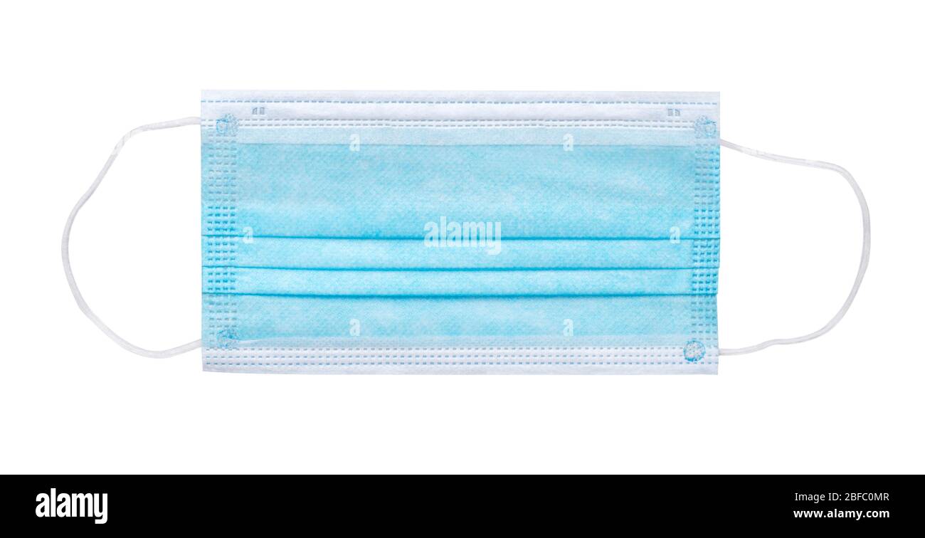 Blue medical face mask hi-res stock photography and images - Alamy