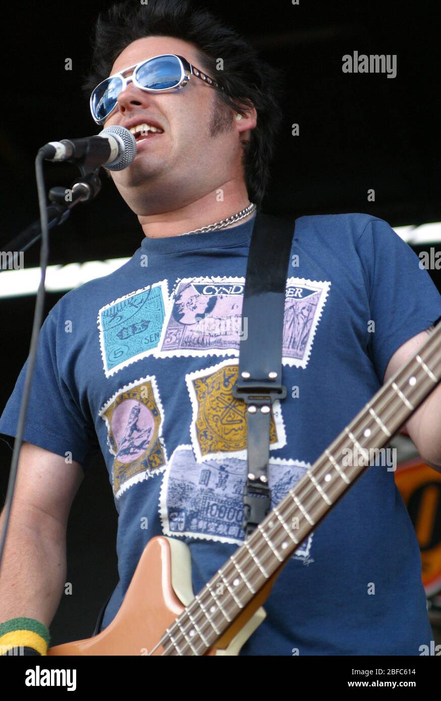 (Fat on the Vans Tour at the Tweeter Center in Camden, NJ. August 6, 2004. Credit: Scott Weiner/MediaPunch Stock Photo - Alamy