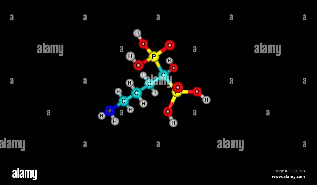 Alendronic acid or alendronate sodium is a bisphosphonate drug used for ...