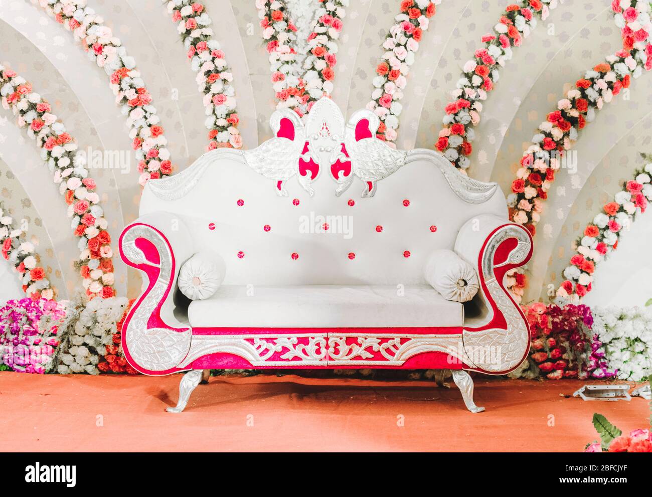 Indian Wedding Sofa High Resolution Stock Photography And Images Alamy