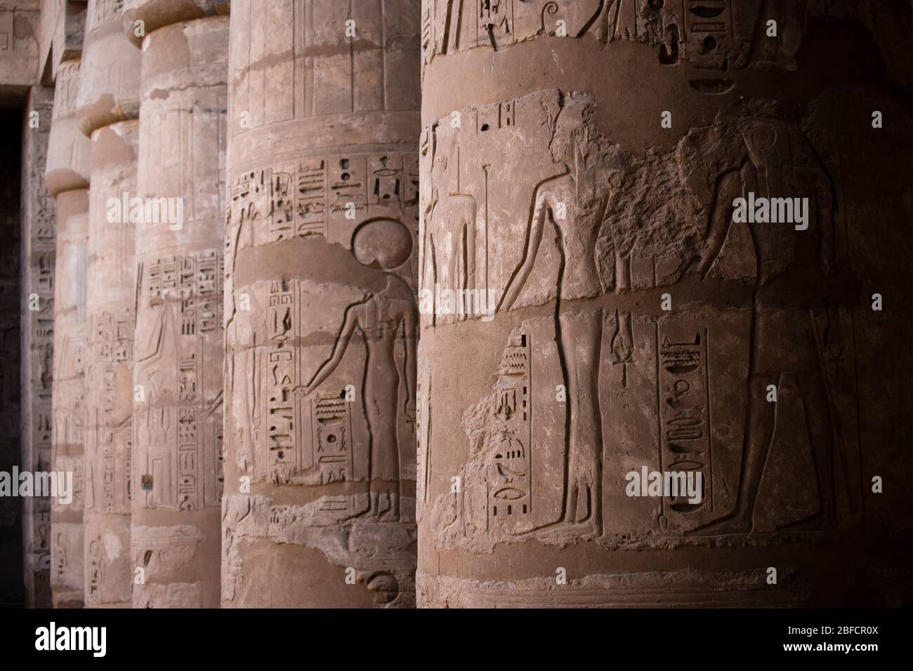 Egypt dendera temple complex roman hi-res stock photography and images ...