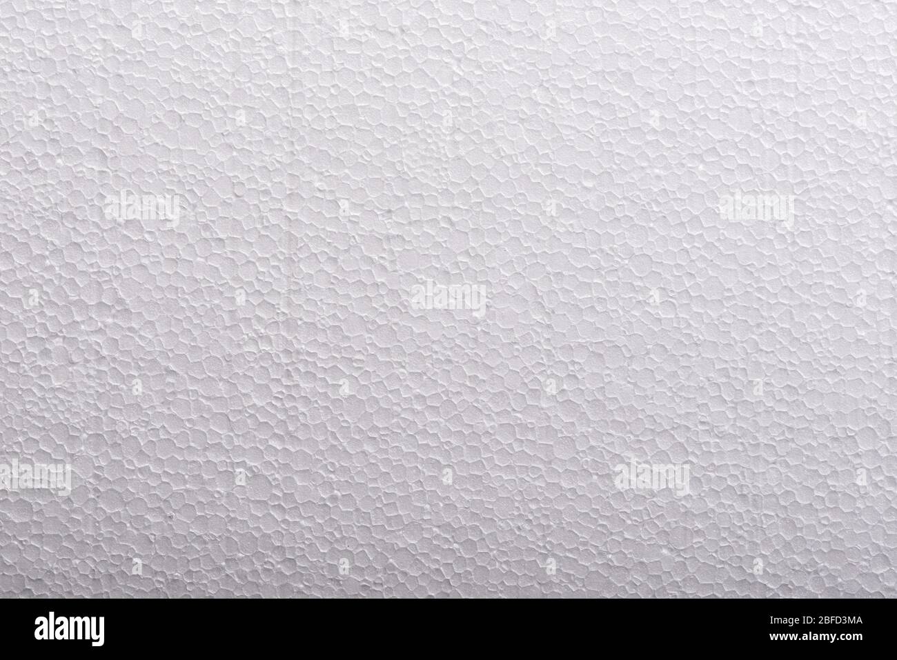 Foam plastic macro texture and background, Polystyrene close up Stock Photo
