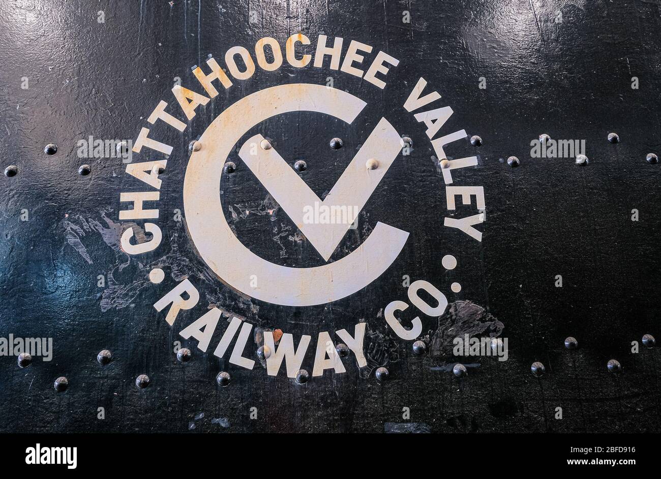 Chattahoochee Valley Railway Comapny Stock Photo