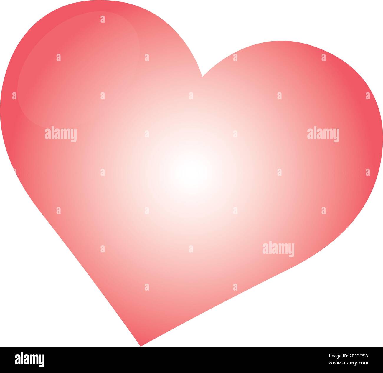 Isolated heart image Stock Vector Image & Art - Alamy