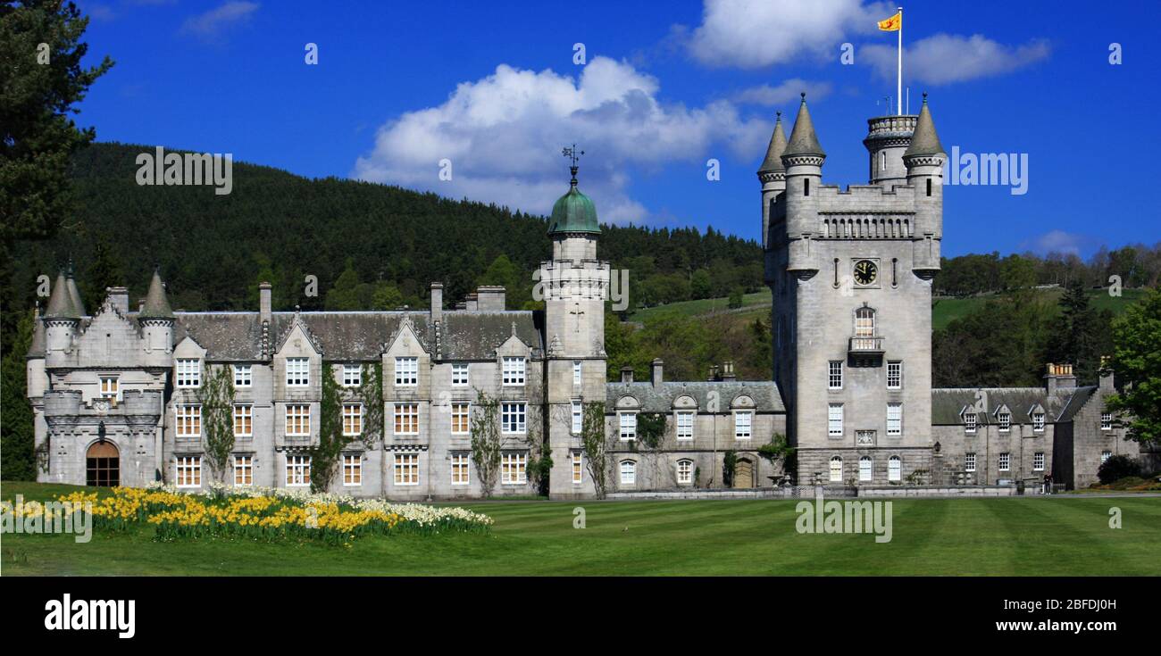 Balmoral Castle, Scotland UK Stock Photo Alamy