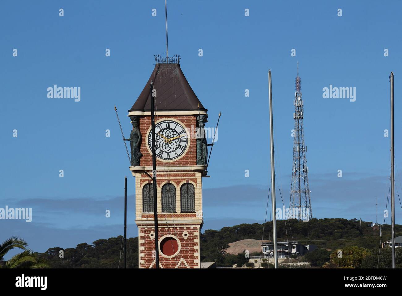Esperance Clock Tower, Western Australia Stock Photo Alamy