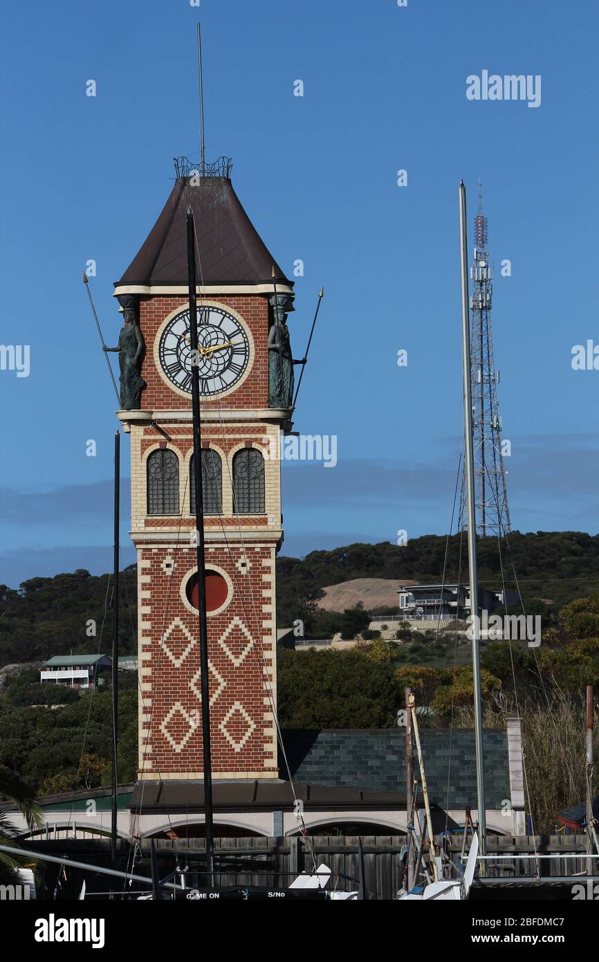 Esperance Clock Tower,  Western Australia Stock Photo