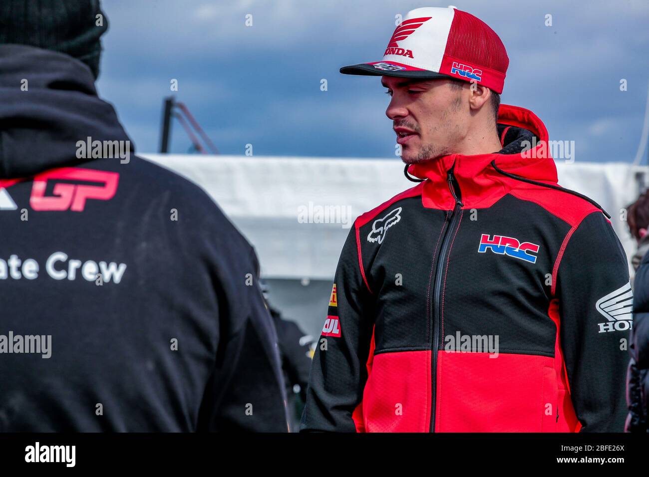 Winchester, Italy. 01st Mar, 2020. tim gajser (slo) team hrc classe mxgp during MXGP of Great Britain, Motocross in winchester, Italy, March 01 2020 Credit: Independent Photo Agency/Alamy Live News Stock Photo