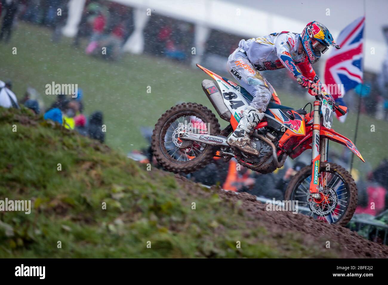 Winchester, Italy. 01st Mar, 2020. jaffrey herlings (hol) ktm factory racing during MXGP of Great Britain, Motocross in winchester, Italy, March 01 2020 Credit: Independent Photo Agency/Alamy Live News Stock Photo
